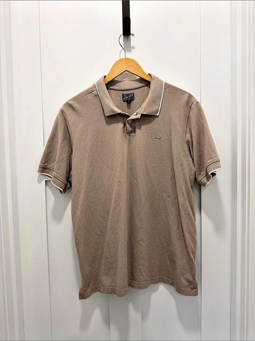 Benny Gold Men's Polo Shirt in Brown